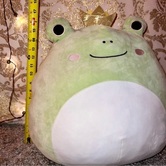 🥀 Baratelli - Squishmallows 16-Inch Frog Prince - Picture 6 of 8